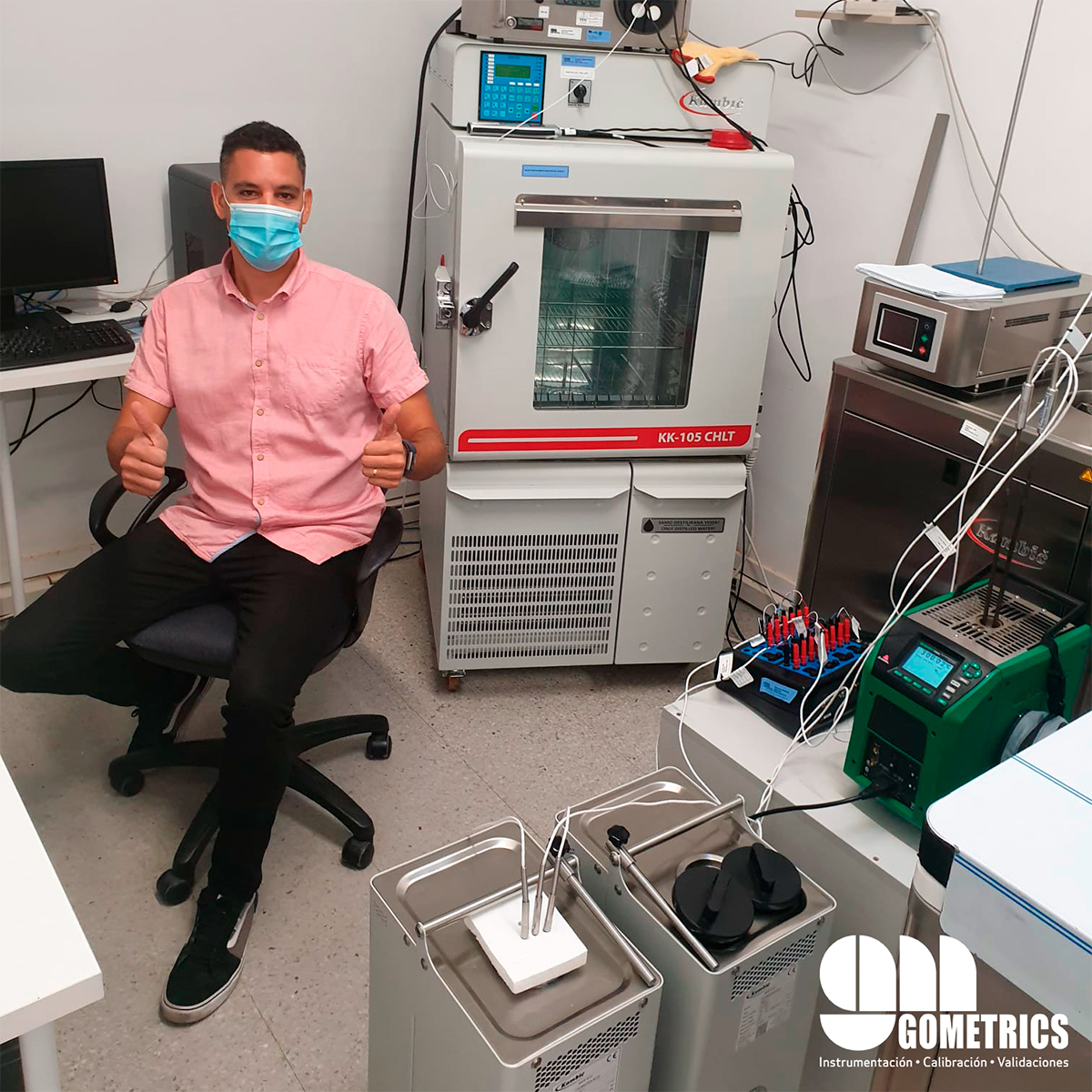 Temperature calibration and characterization of isothermal media