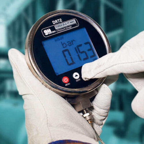 DR72 Digital manometer Gometrics Instruments Calibration