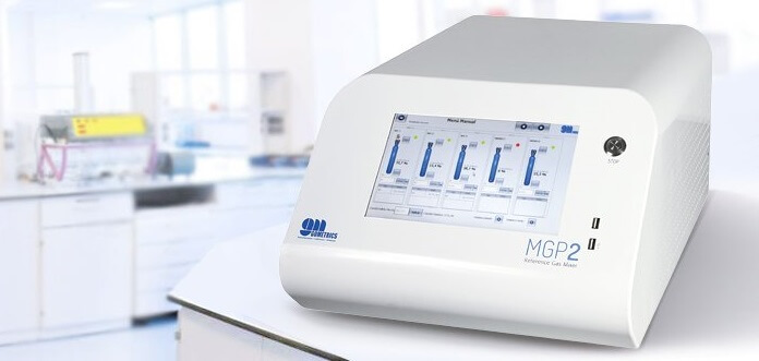 gasmixer en laboratorio